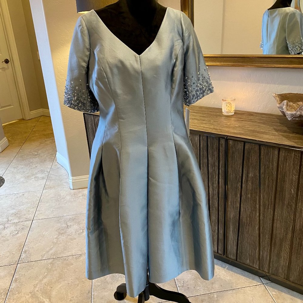 Teri Jon Light Blue Dress size 10